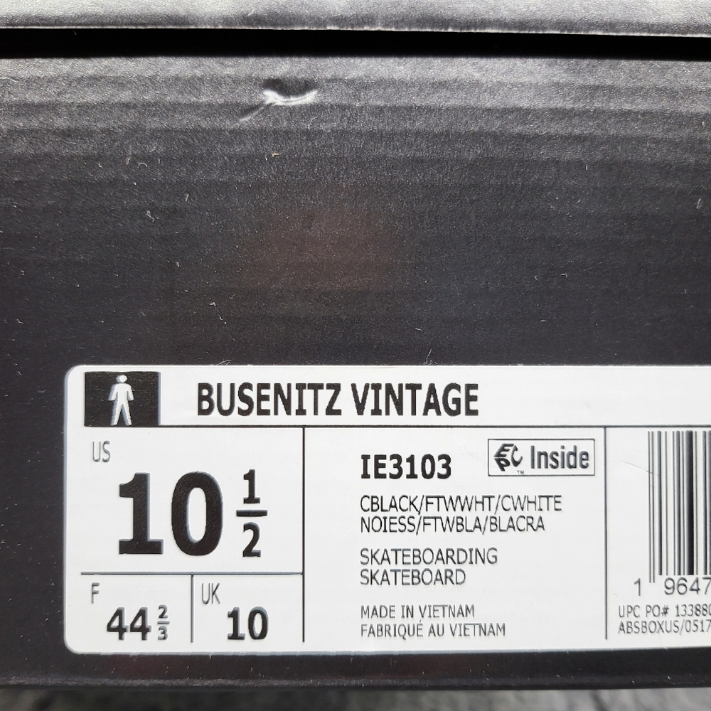 New Adidas Busenitz Vintage Suede Men's Shoes Size 10.5 - Picture 8 of 8